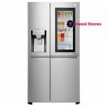 lg 668 litres door-in-door refrigerator,lg 668 litre side by side fridge,lg 668 litres side-by-side refrigerator