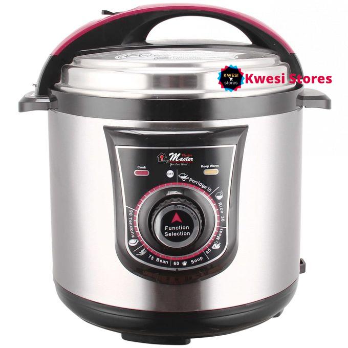 Sayonapps Digital Electric Pressure Cooker 6L Black Silver