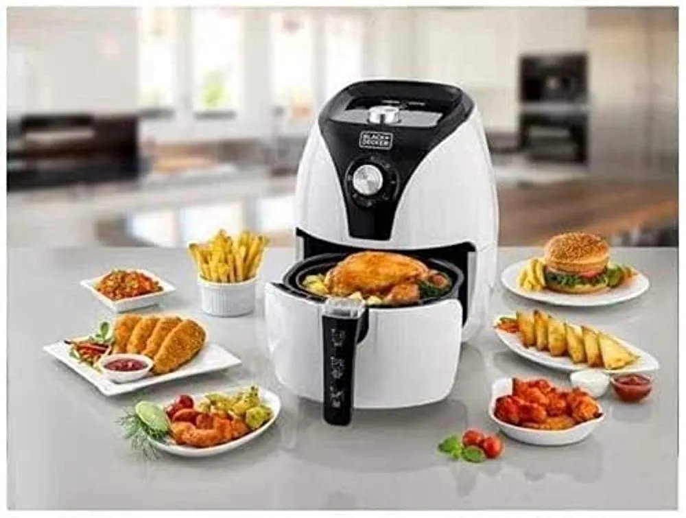 Black and Decker 3.5L 1500W Manual AerOfry Air Fryer with Rapid