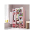 3 columns plastic wardrobe