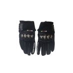 motorcycle full finger metal knuckles sport gloves 3