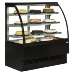 commercial cake display warmer black