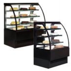 commercial cake display warmer black2