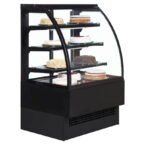 commercial cake display warmer black3