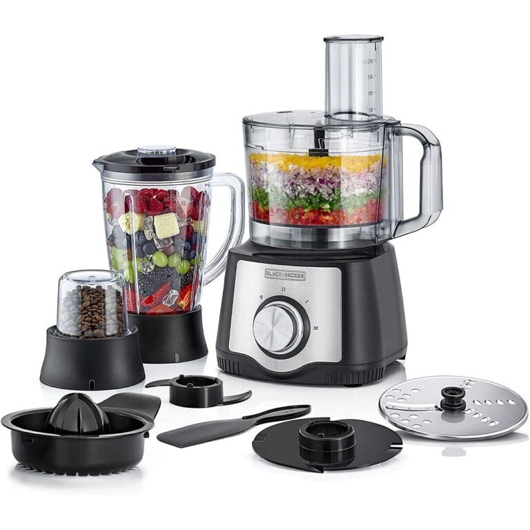 Black+Decker 33 Function Food Processor with Blender (400W