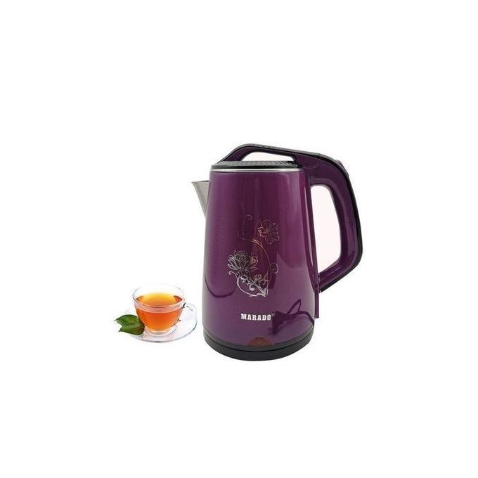 MARADO MA-0604 Glass Electric Kettle - Black