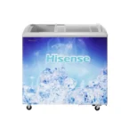 hisense gross 290ltrs display freezer