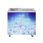 hisense gross 290ltrs display freezer+1