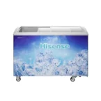 hisense gross 390ltrs display freezer