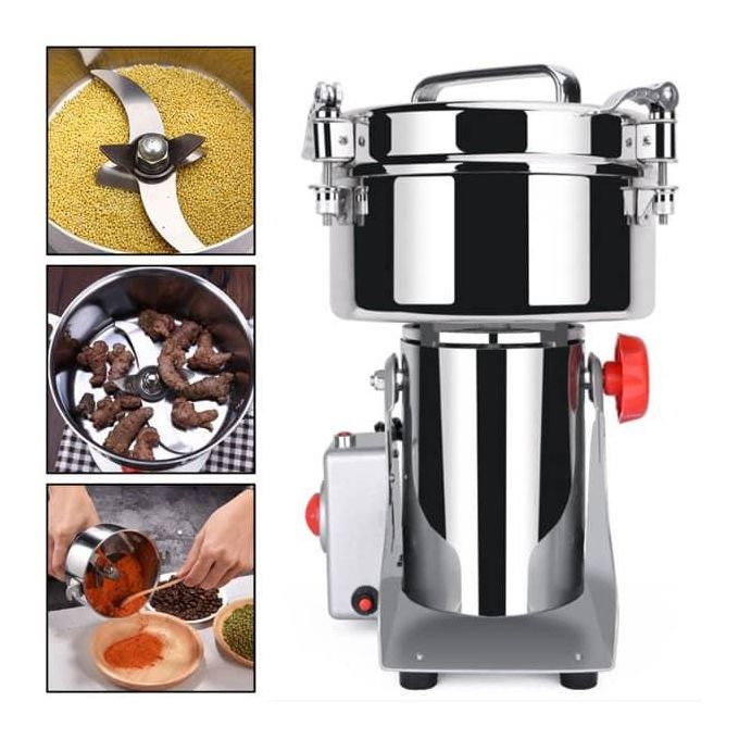 1000g/2000g/2500g Grains Spices Herbal Cereals Coffee Dry Food Grinder Mill Grinding  Machine gristmill Home flour powder crusher - AliExpress