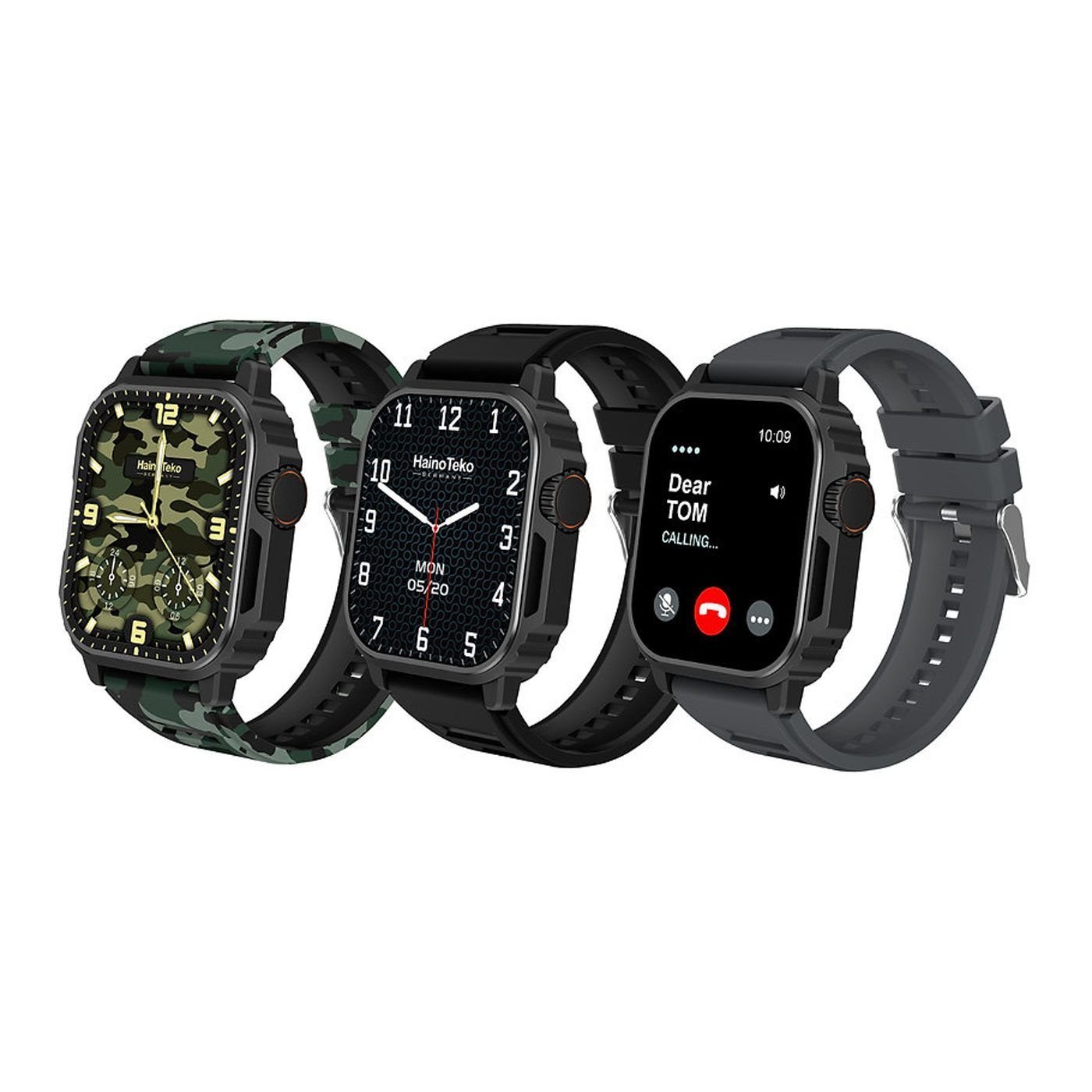1-126790942845765465038.jpg HainoTeko Germany SQ 1mini Smart Watch mini (3 Pairs of Strap Free) - Image 1