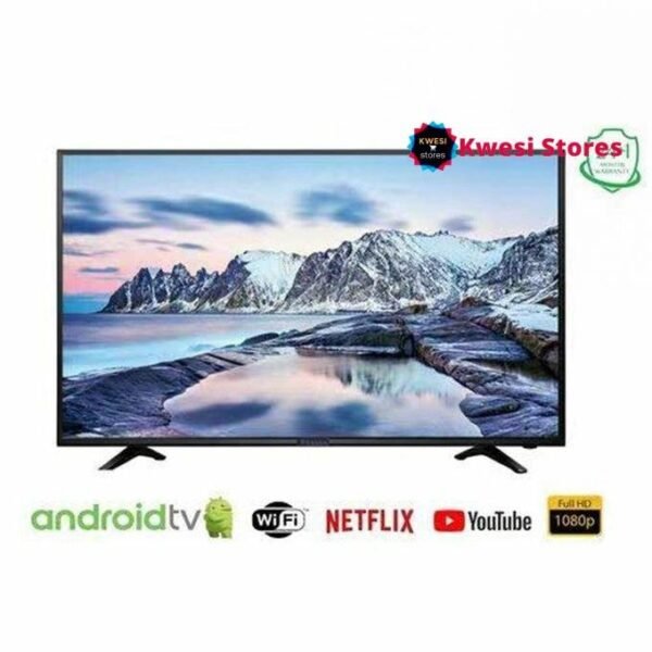 MeWe 40 Inch Android Smart LED MUSIC TV (free to air+woofer inbuilt)