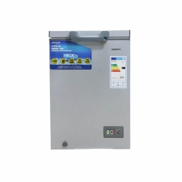 Aiwa 150L Chest Freezer - Silver