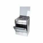 Blueflame D6031E ( 3 Gas Burners + 1 Electric Hot Plate) 60*60 - Silver