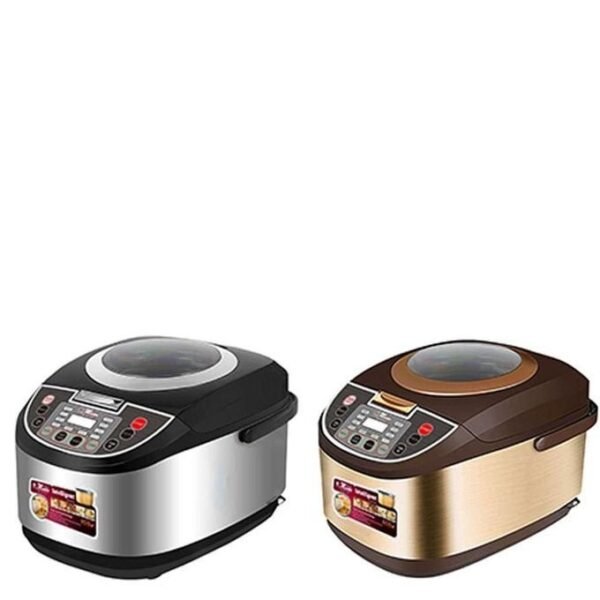 Electro Master 5L Multi-function Automatic Adjustable Electric Cooker-Silver