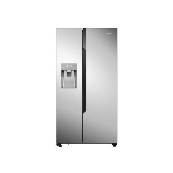 Hisense 700L Side by Side with Water & Ice Dispenser - Silver