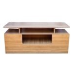 Generic U TV Unit - Colour Brown