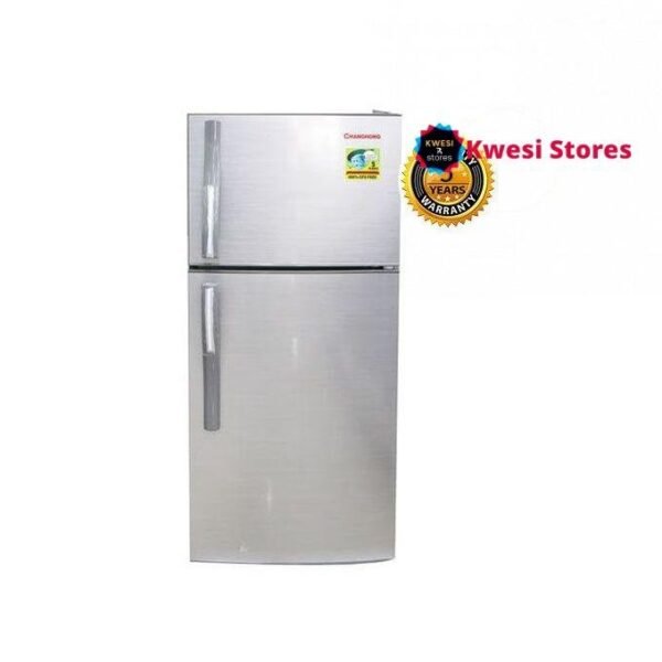 Chiq / Changhong CD155 153L- Double Door Refrigerator - Silver