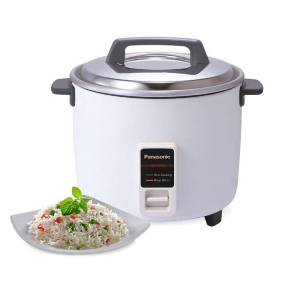 Panasonic SRWA 18 1.8 Liter Automatic Rice Cooker, White