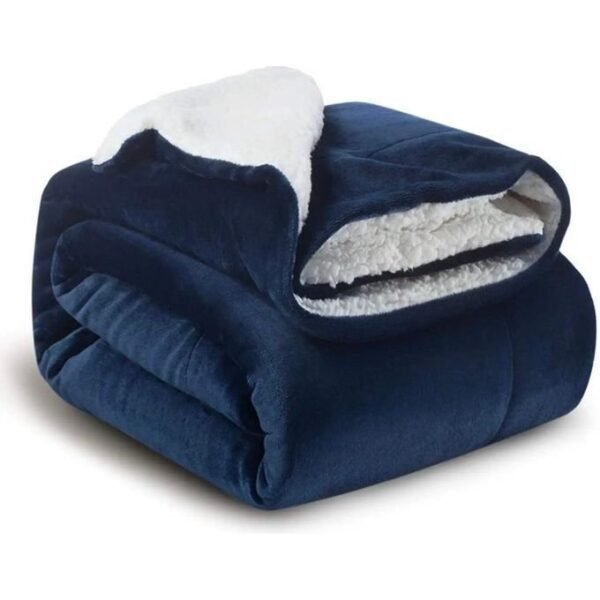 5*6 Fleece Blanket -Navyblue