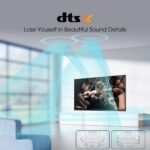 Hisense 70-Inch 4K UHD Smart VIDAA TV 70A6HS, With Dolby Vision HDR, DTS Virtual X, Bluetooth and Wi-Fi (2022 NEW) – Black - Image 9