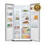 Hisense 560L Side By Side Refrigerator - Black