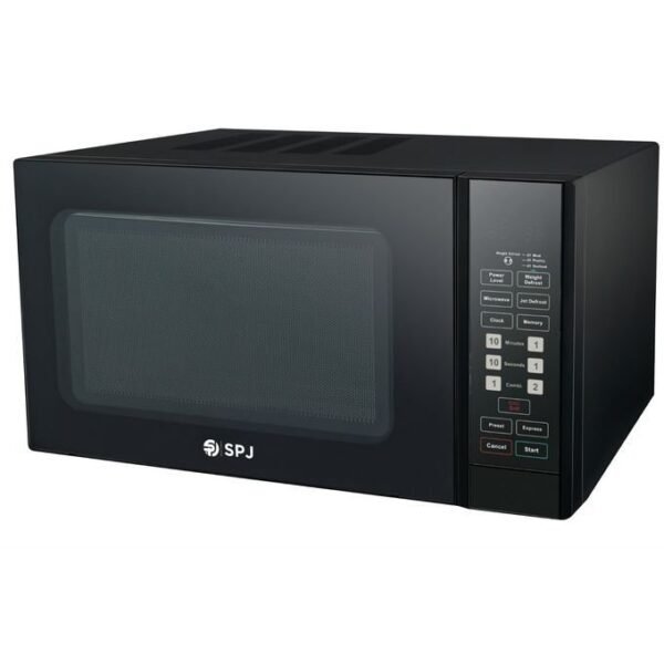 SPJ 34Litres Digital Microwave With Grill - Black