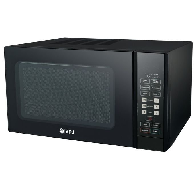 1000049065.jpg SPJ 34Litres Digital Microwave With Grill - Black - Image 1