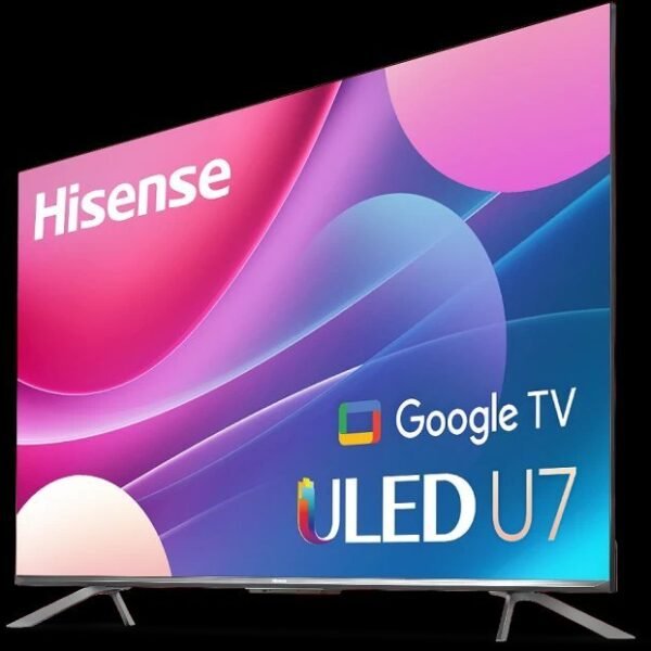 Hisense 75-Inch ULED Premium Quantum Dot 4K UHD Smart Google 75U7H – Black