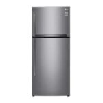 LG GL-H602HLHU Net 410 Liters Top Freezer Refrigerator | Door Cooling+™ | Hygiene Fresh+™