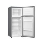 Hisense 160 Litres double Door Top Freezer Refrigerator, Defrost, Silver | RD-16DR
