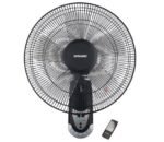 Sonashi Wall Fan With Remote Control Black SF-8007WR 16 Inch