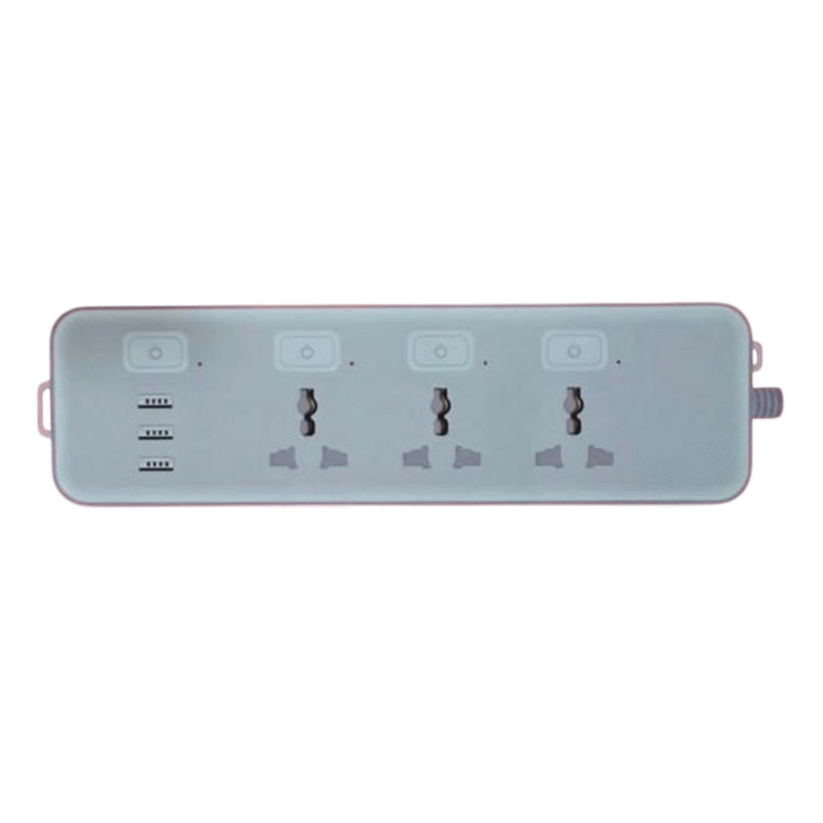 Klass 3 Way Power Extension & 3 USB Ports with 3 Meter Cable KL-EX3WUSB - Image 2