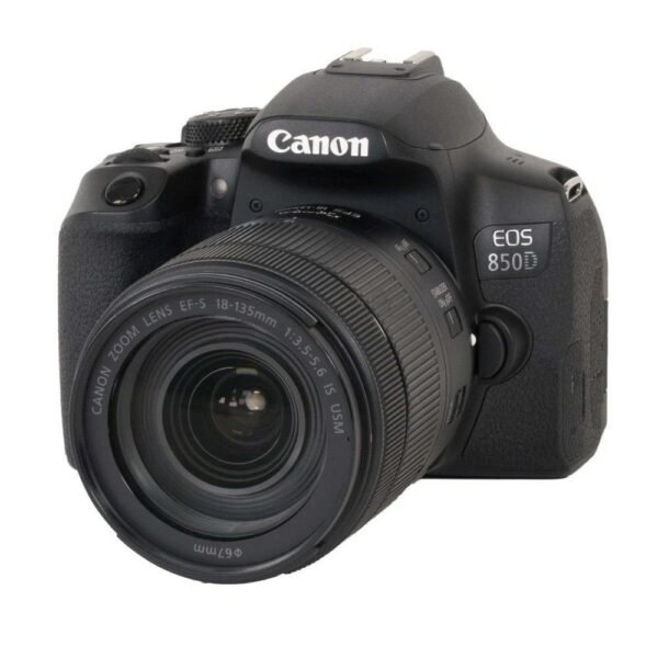 Canon EOS 850D DSLR Camera + 18-135mm IS USM Lens