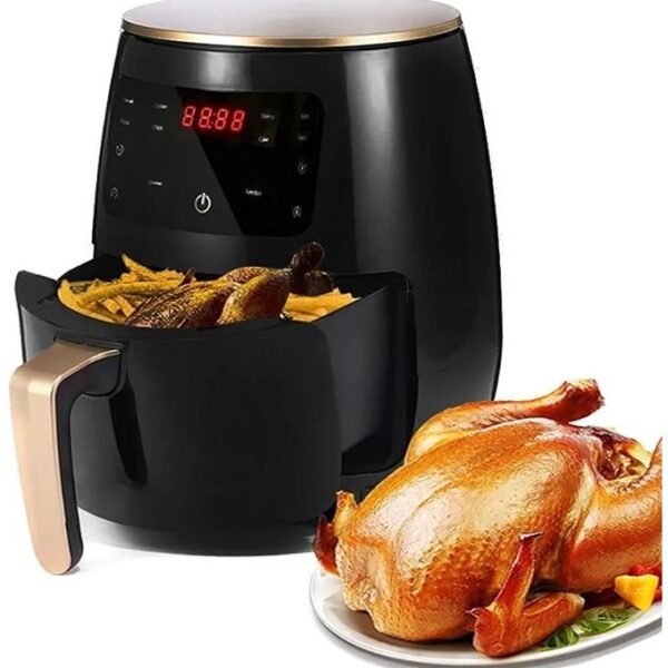 silver crest Automatic Digital Air Fryer 6 Litres - Black
