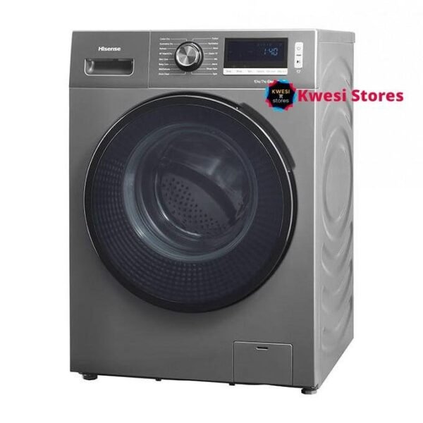 Hisense 8Kg Automatic Front Loading Washer - Silver