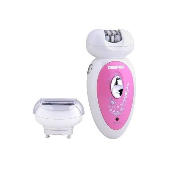 Geepas 2 In 1 Rechargeable Ladies Epilator Set - Pink