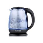 Marado 2L Electric Glass Kettle 1500W - Black