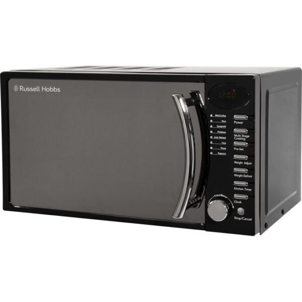 Russell Hobbs Digital Solo Microwave Black and Silver 17 liters