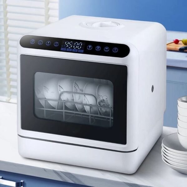 Table Top Dish Washer White Color