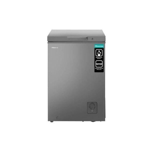 Hisense FC-13DT4SB1 130 liters Chest Freezer, Silver