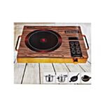 silver crest Automatic Digital Infrared Cooker Stove Hot Plate Portable Single Burner, Brown