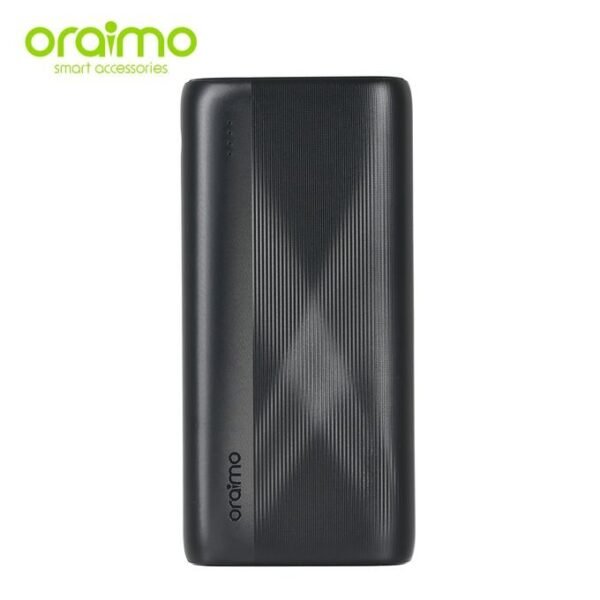 Oraimo 20000mAh High Capacity Dual USB Output power bank- Black