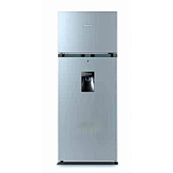 Hisense 270L Dispenser Top Mounted Double Door Refrigerator -Silver