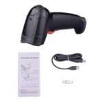 A General Handheld 1D2D/QR Barcode Scanner USB Wired Bar Code Reader