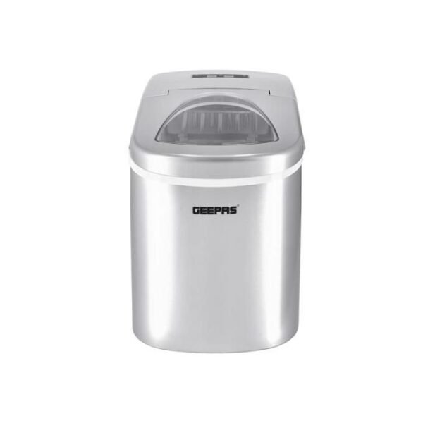 Geepas 2.2 Liter Portable Automatic Ice Cube Maker-Silver