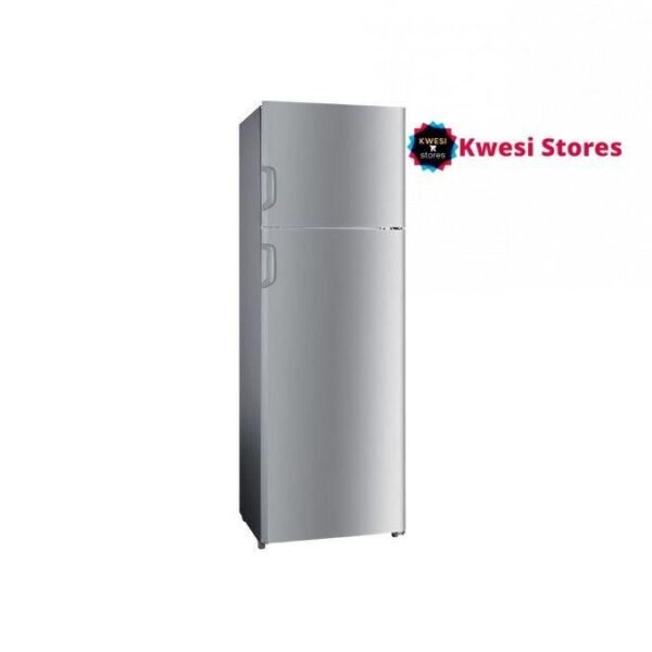 Hisense 392 Liters Top-Mounted Defrost Double Door Refrigerator-Silver