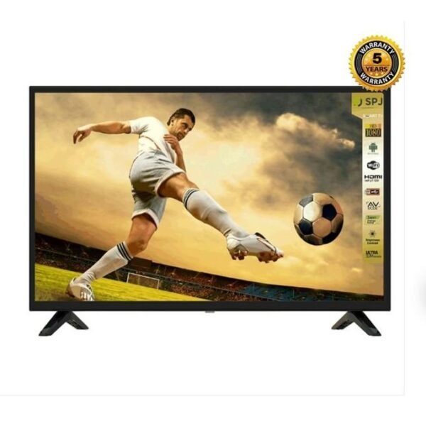 SPJ 32 Inch Android Smart HD Digital Satellite Receiver LED TV - Black