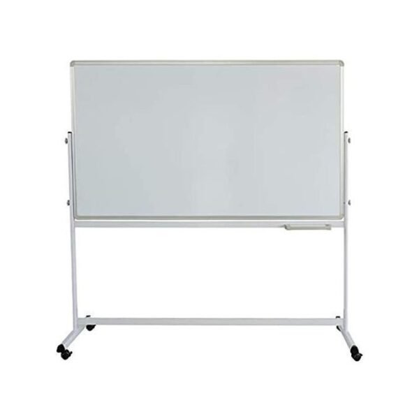 Dry Wipe Magnetic Whiteboard (120cm by 90cm)With A Stand