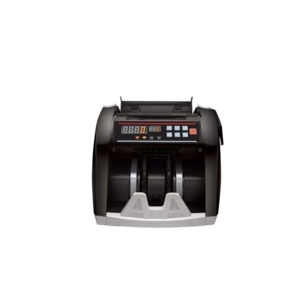 Bill Counter Money Counting Machine Counterfeit Detector - Black/White